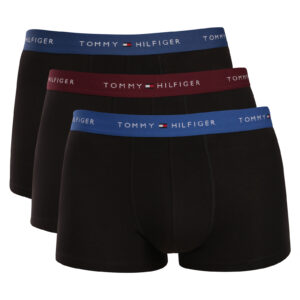 3PACK pánské boxerky Tommy Hilfiger černé (UM0UM03890 0VV) L