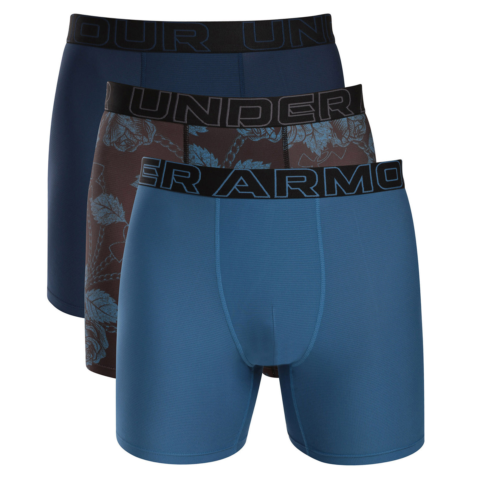 3PACK pánské boxerky Under Armour vícebarevné (6011483 430) XL