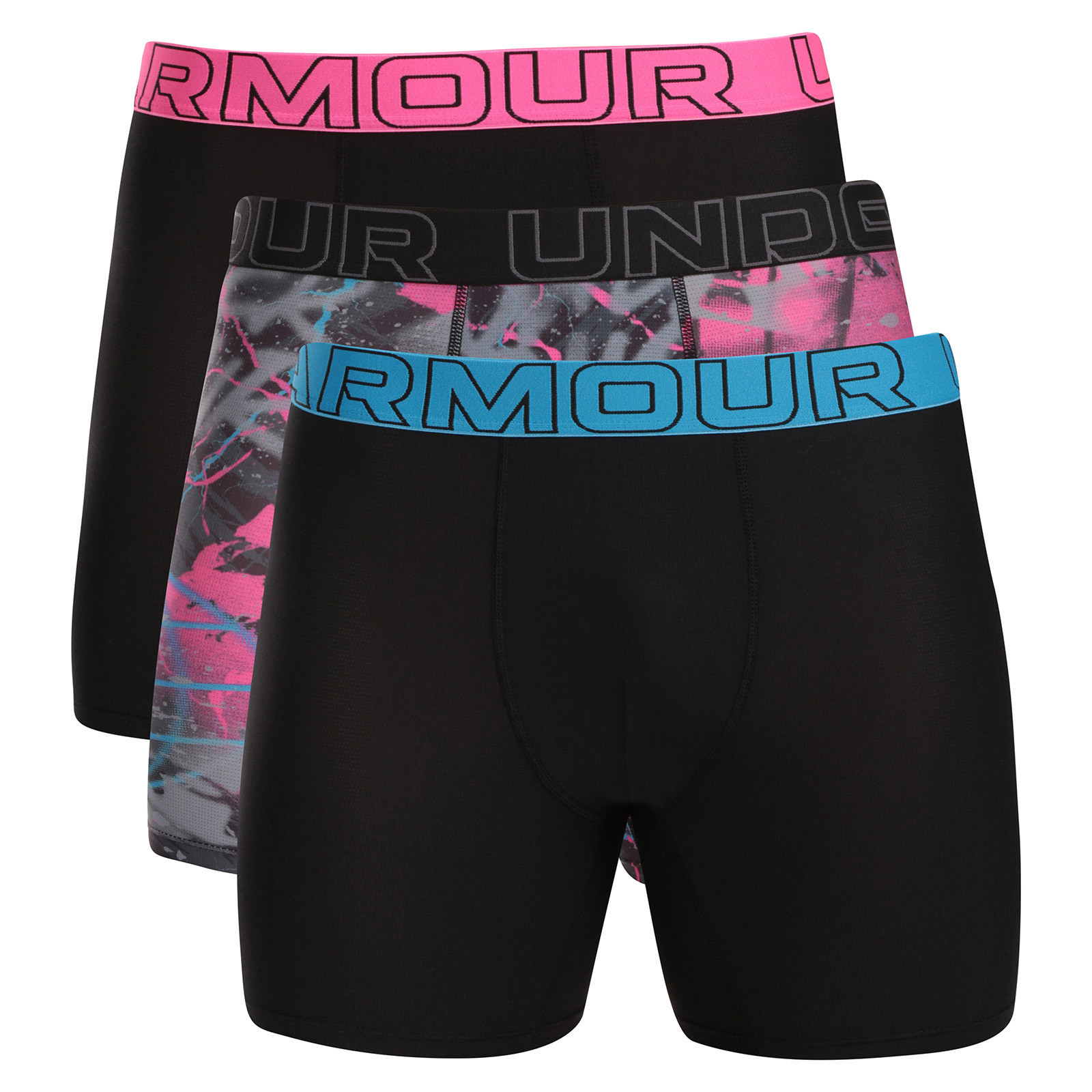 3PACK pánské boxerky Under Armour vícebarevné (6011483 652) M