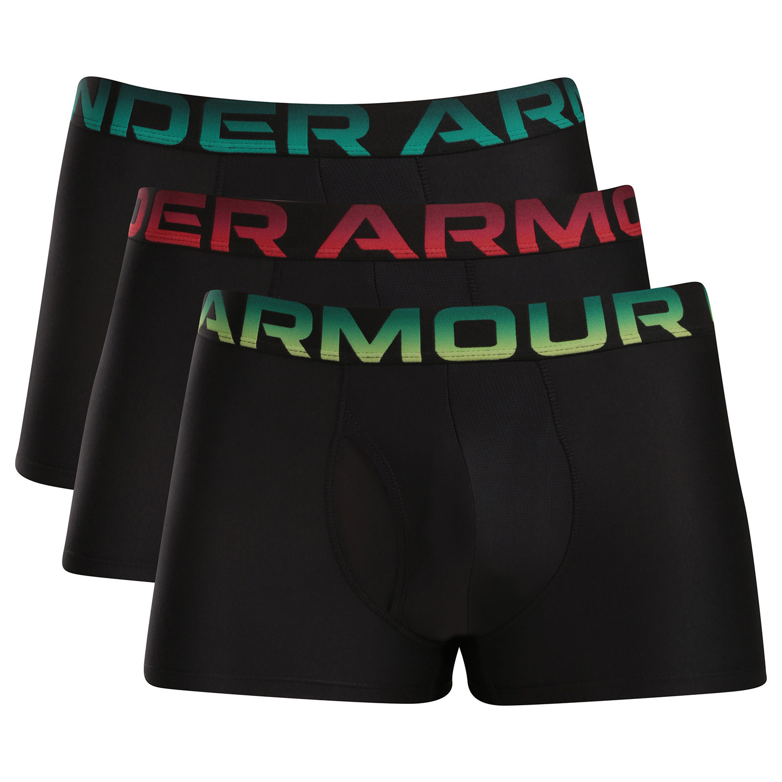 3PACK pánské boxerky Under Armour zelené (6019060 002) 4XL