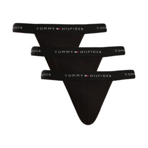 3PACK pánské jocksy Tommy Hilfiger černé (UM0UM03872 0XK) L