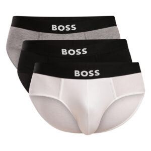3PACK pánské slipy BOSS vícebarevné (50546561 999) S