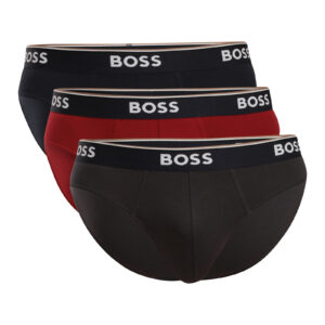 3PACK pánské slipy BOSS vícebarevné (50554683 640) S