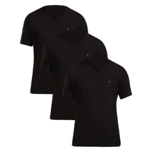 3PACK pánské tričko Tommy Hilfiger černé (UM0UM03865 0XK) XL