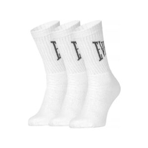 3PACK ponožky Everlast vysoké bílé (SKT001-02) L