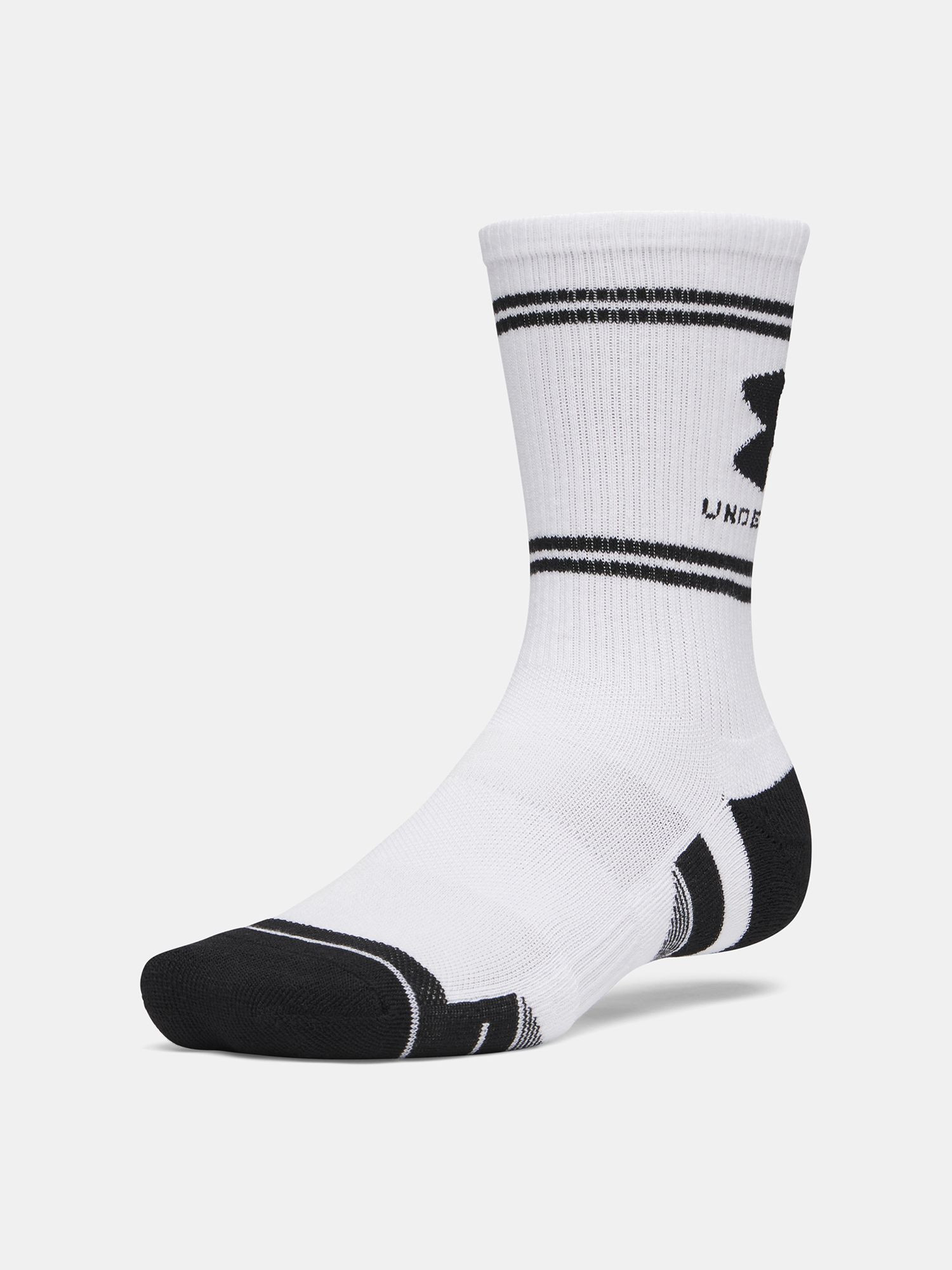 3PACK ponožky Under Armour bílé (6015141 100) XL - Obrázek 2