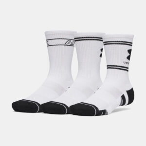 3PACK ponožky Under Armour bílé (6015141 100) XL