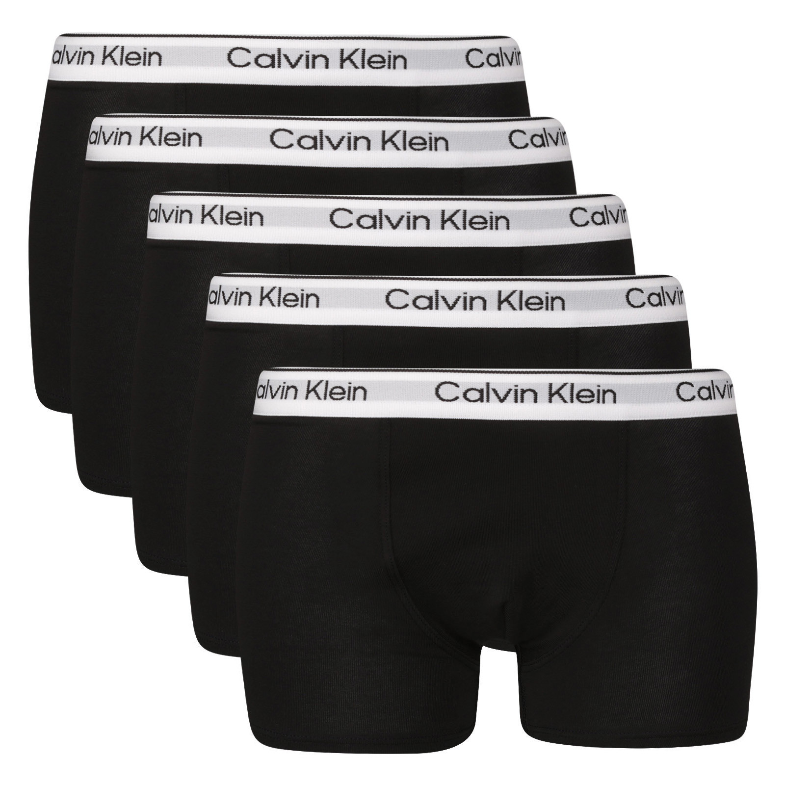 5PACK dětské boxerky Calvin Klein černé (B700511-0R7) 12-14 let