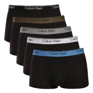 5PACK pánské boxerky Calvin Klein černé (NB4412-0YV) XL