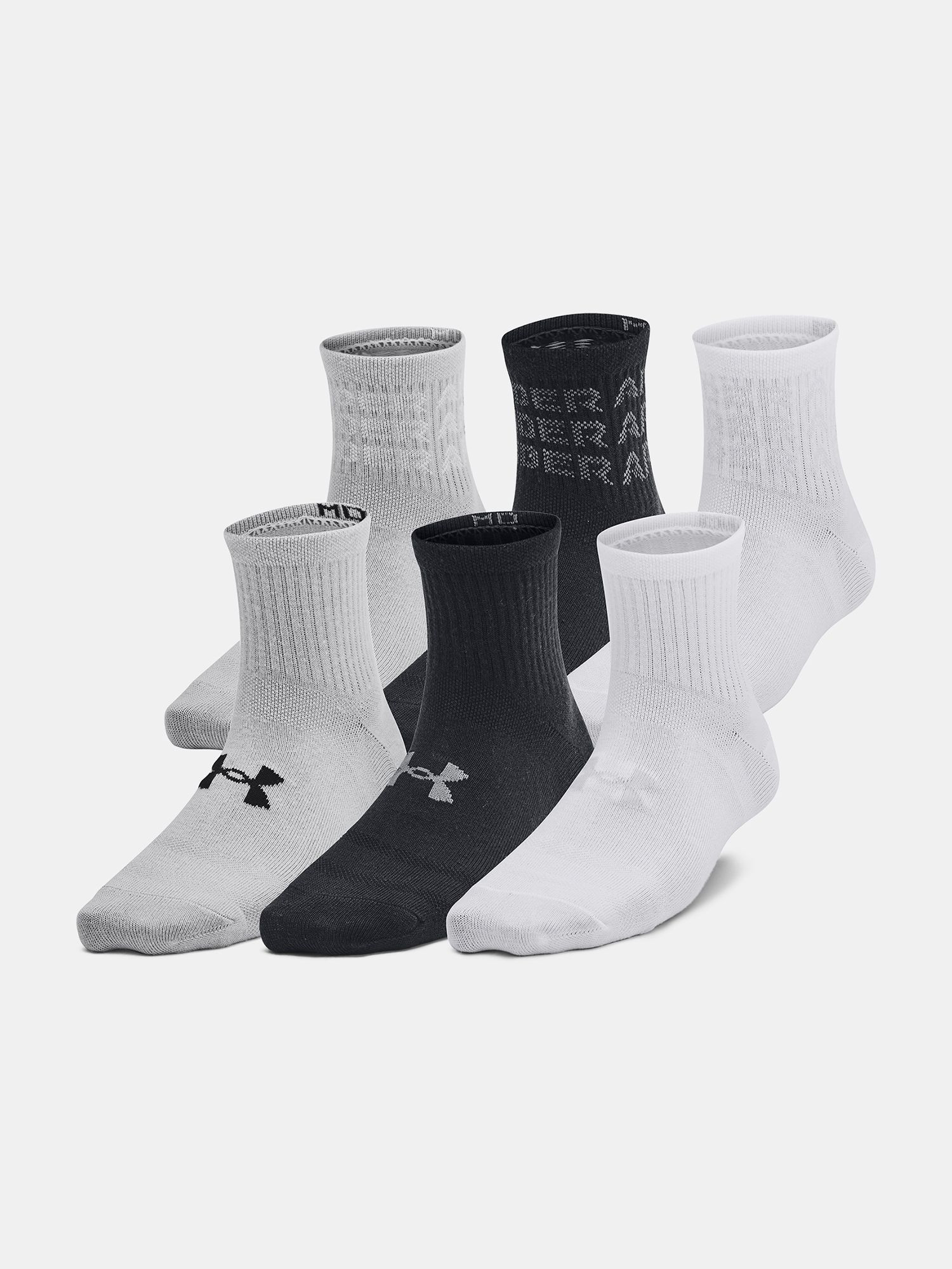 6PACK dětské ponožky Under Armour vícebarevné (1387060 001) XS