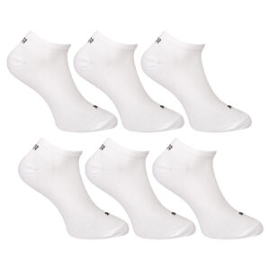 6PACK ponožky Puma nízké bílé (701236166 002) L