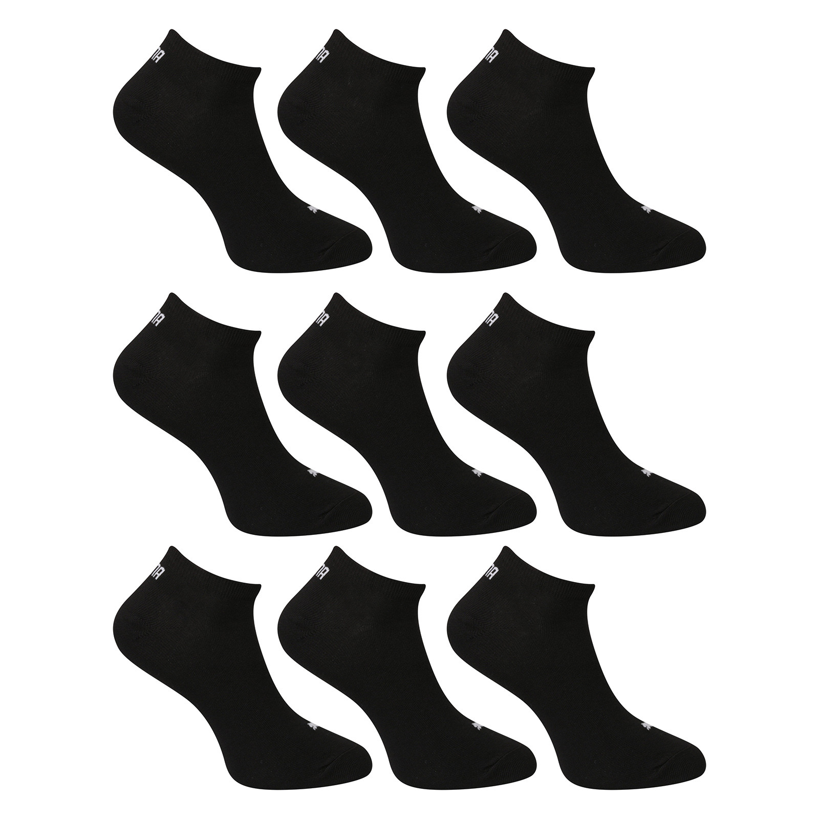 9PACK ponožky Puma nízké černé (701235837 002) M