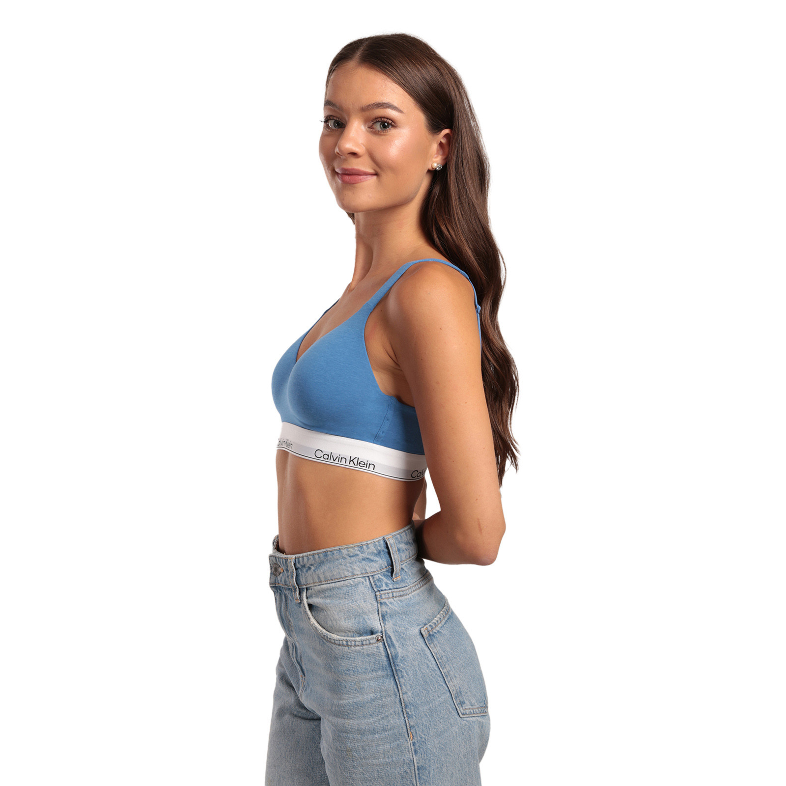 Dámská podprsenka Calvin Klein modrá (QF8500-C2L) 3XL - Obrázek 2