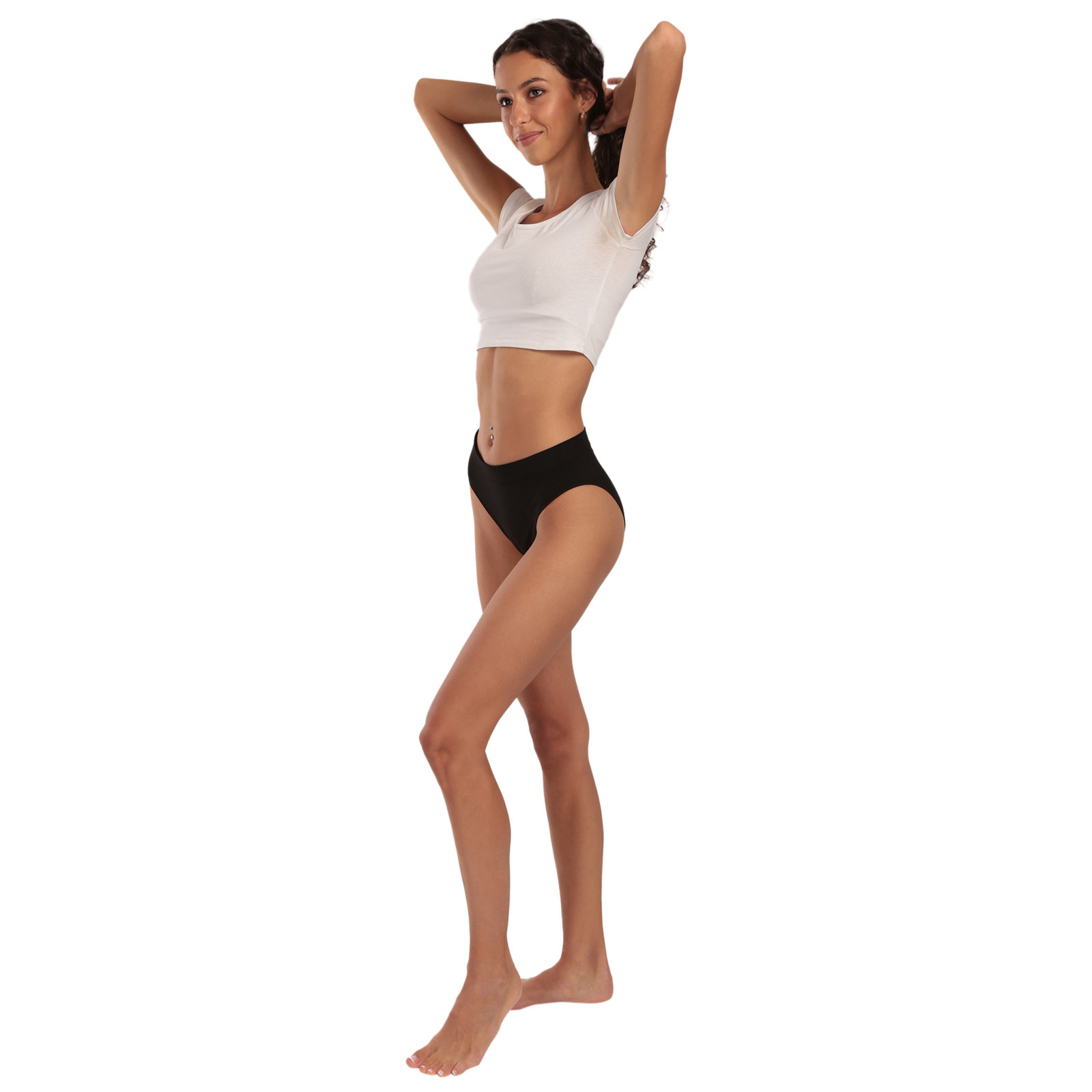 Dámské kalhotky Julimex černé (Bamboo bikini-black) S - Obrázek 2