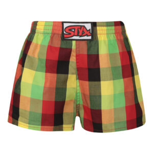 Dětské trenky Styx klasická guma vícebarevné (J1104) 12-14 let
