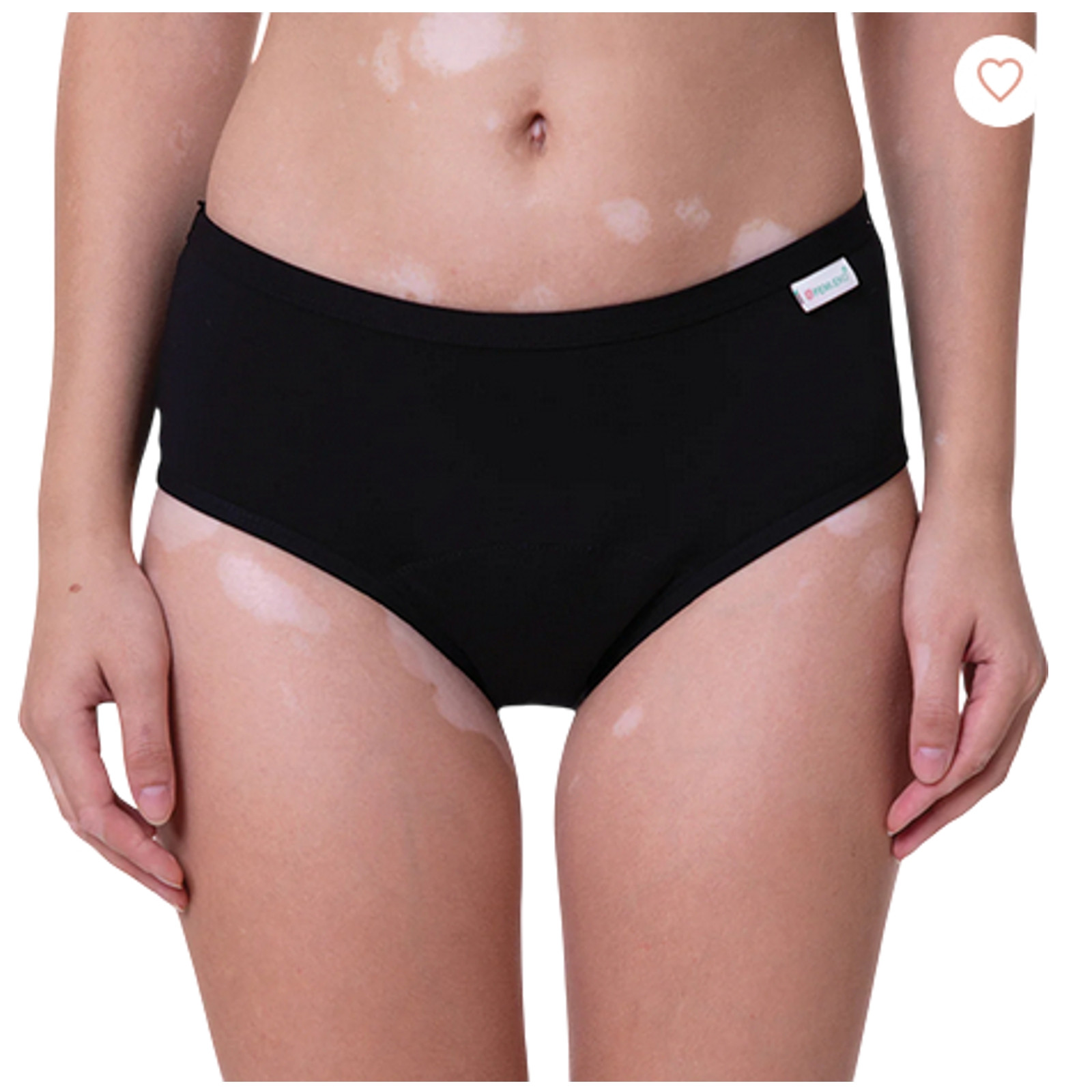 Menstruační kalhotky Femi.Eko Ida černé (Ida-Black) XS