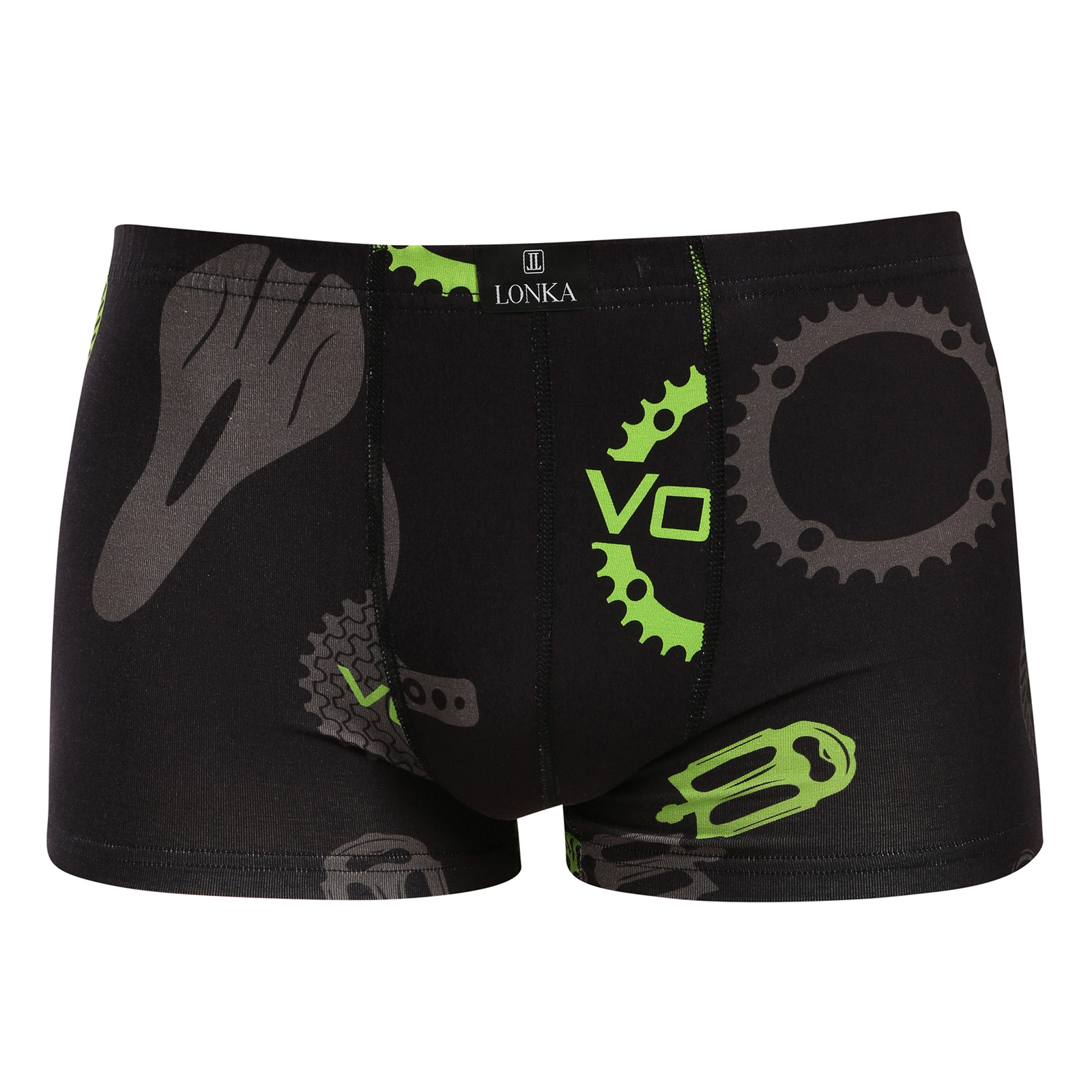 Pánské boxerky Lonka vícebarevné (Kevin-bike-díly) L