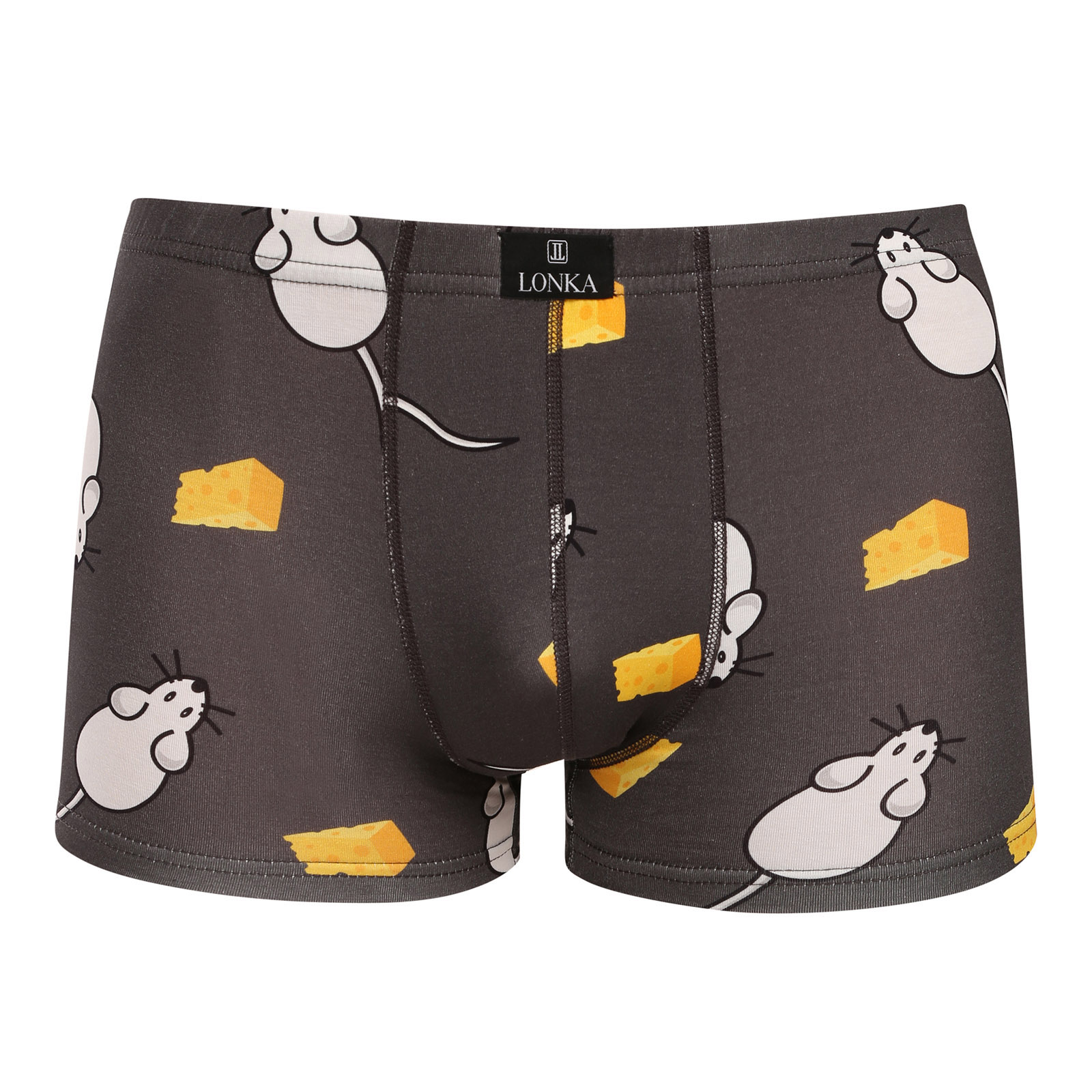 Pánské boxerky Lonka vícebarevné (Kevin-myšky) XXL