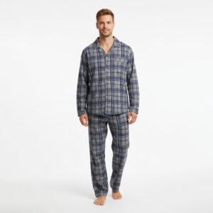 Pánské pyžamo Gianvaglia vícebarevné (2502/grey) 3XL