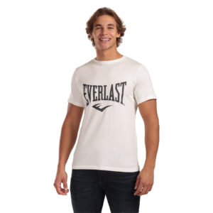 Pánské tričko Everlast bílé (TMB002-off white) M