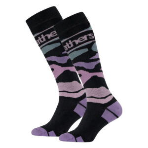 Ponožky Horsefeathers Wonderland Black snowboardové vícebarevné (AW167B) M